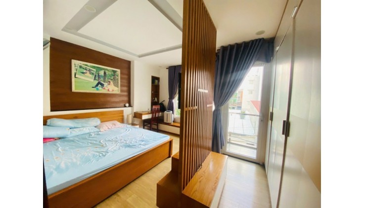 BÁN NHÀ PHỐ GÒ VẤP–GẦN LOTTE MART-4 TẦNG (5*14), HXT-FULL NỘI THẤT